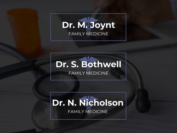 Dr. Meileen Joynt / Dr. Stuart Bothwell / Dr. Naomi Nicholson