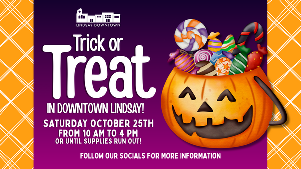 Trick or Treat in Downtown Lindsay