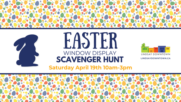 Easter Window Display Scavenger Hunt 2025