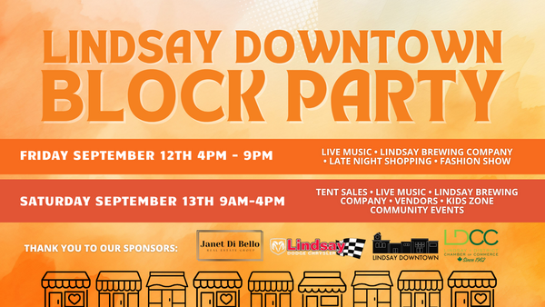 Lindsay Downtown Block Party