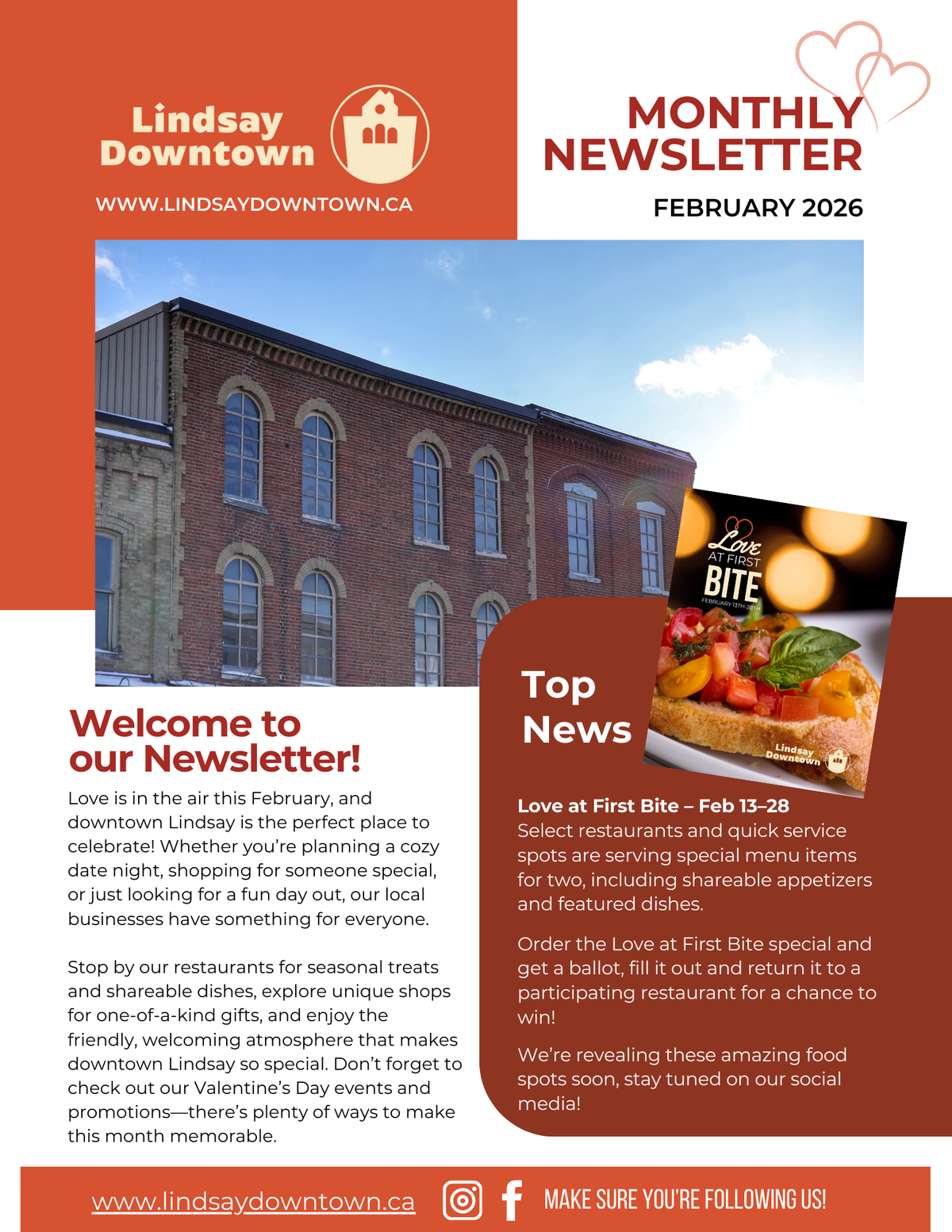 February 2026 Newsletter hero