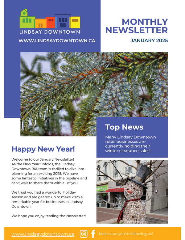 January 2025 Newsletter