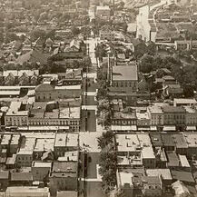 Historic aerial view